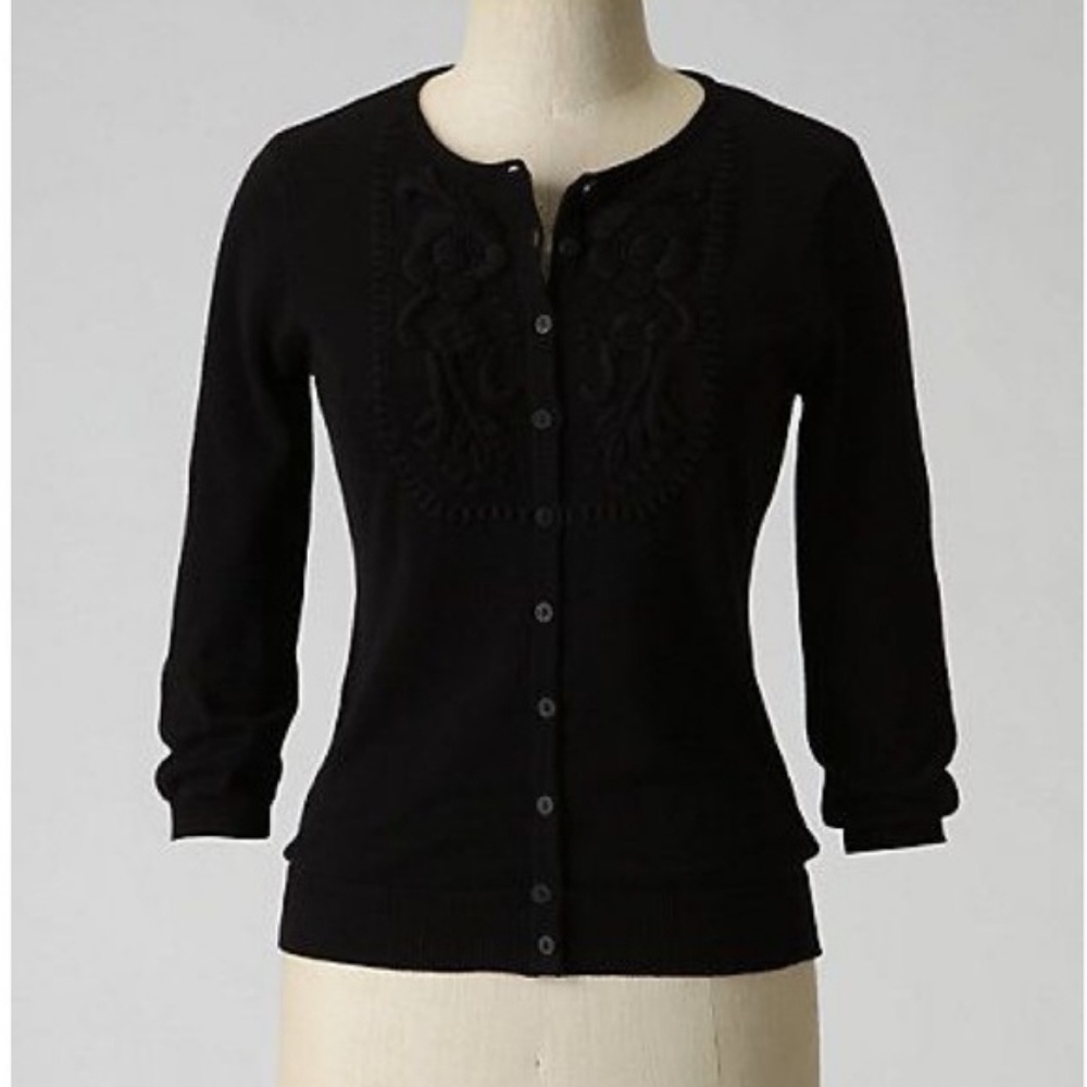 Anthropologie Tabitha Prairie Rose Cardigan
